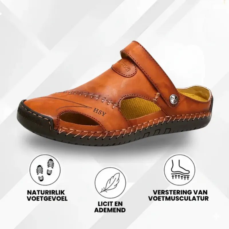 Sandalias Ortopédicas de Cuero | OrthoFlex - Meriva 🇲🇽