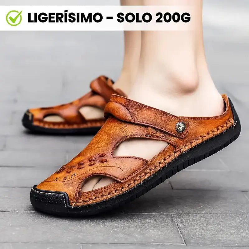 Sandalias Ortopédicas de Cuero | OrthoFlex - Meriva 🇲🇽